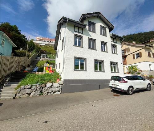 Viesnīcas āriene, Chalet Wahida- Wellness Oase im Neckertal! in St. Peterzell