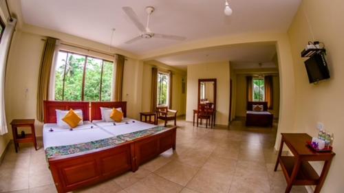 3 twin beds