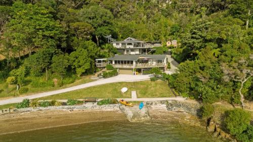View, Water's Edge Holiday Home in Opua