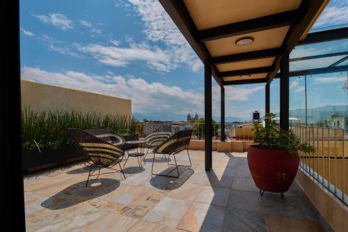 オアハカ Hotel Boutique Casa Bendicion 3つ星 ホテル 外観