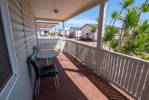 Balkon/Terrasse, Belair Gardens Caravan Park in Geraldton