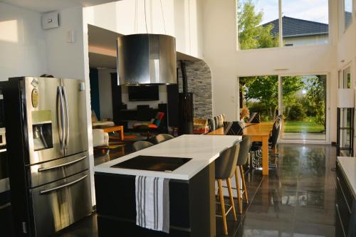virtuve, Villa du Val d'Usiers in Vuillecin
