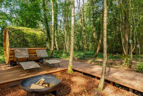 Luxe chalet met sauna in een oase van rust - Tap to explore photos