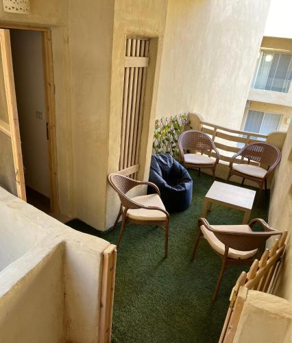 Studio with Private Door Front Seating Area at La Hacienda, Ras Sedr (fotografie 4)