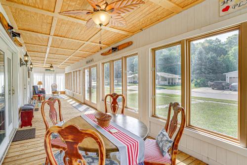 Spacious Vintage Gem with Sunroom in Manistee! in Manistee, USA