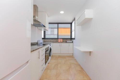 Konyha, Apartamentos Torre Figueres in Szent Boi del Llobregat