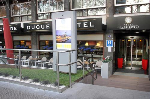 入口, 畢爾巴鄂伯爵酒店 (Hotel Conde Duque Bilbao) in 烏里瓦里