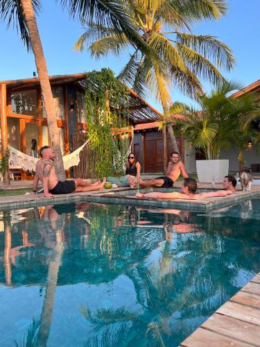 Villa 4CQ with private heated Jacuzzi, Pool, Gym - 1000 sqm, Guriú