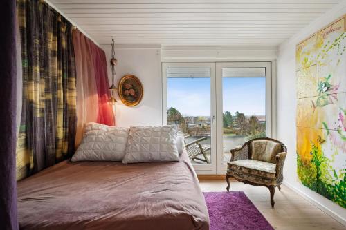 A szálláshely kívülről, Newly Renovated Summer House For 12 People Near Ebeltoft in Boeslum