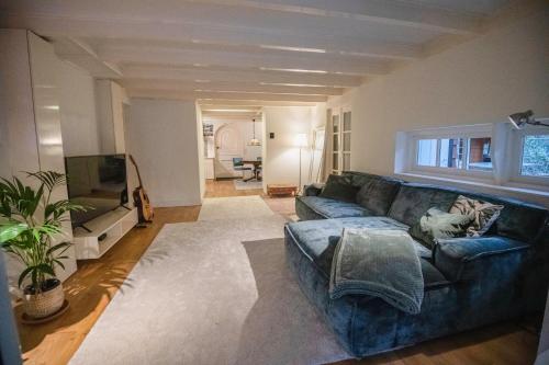 ห้องส่วนกลางสำหรับนั่งเล่น/ดูทีวี, Natuurhuis in het Gooi in นาร์เดน