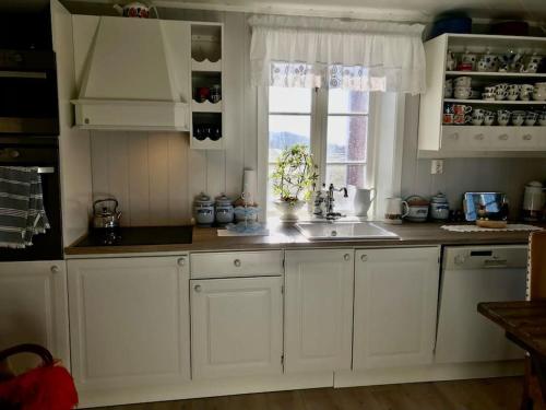 Restaurert Nordlandshus in Bronnoysund