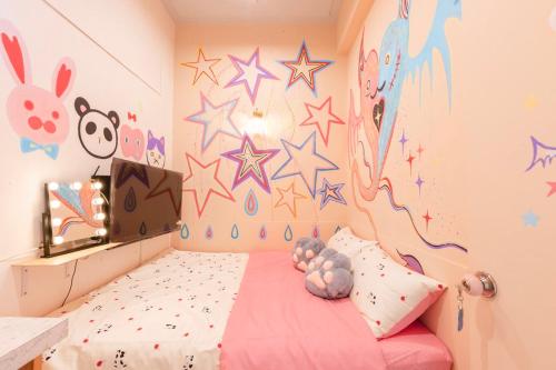 1 double bed