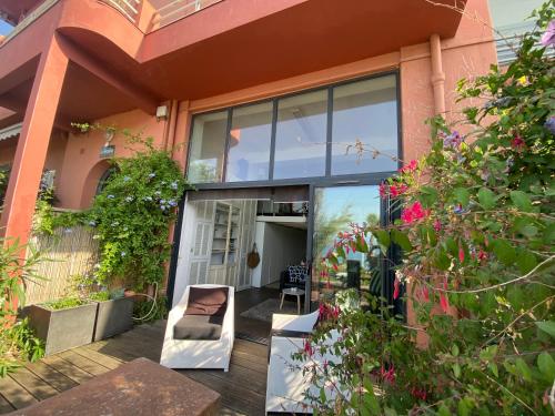 balkon/terras, Nirvana Loft in Theoule-sur-Mer