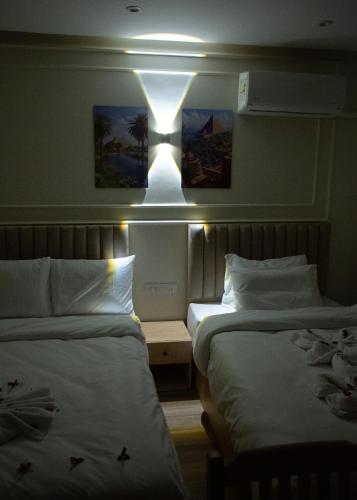 Radiant Pyramids View