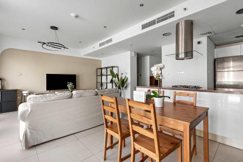 Kitchen, Silkhaus Chic 1BDR | Al Bandar | Al Naseem A in Al Raha Beach