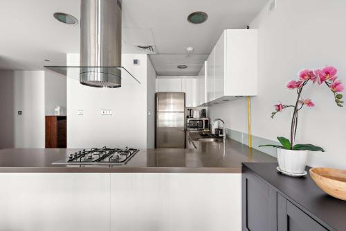 Kitchen, Silkhaus Chic 1BDR | Al Bandar | Al Naseem A in Al Raha Beach