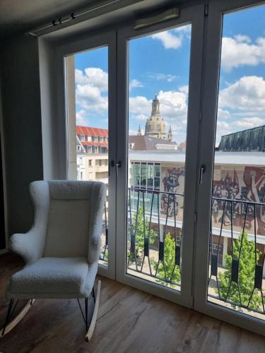 Altstadt-Oase mit Traumblick, Drážďany (fotografie 3)