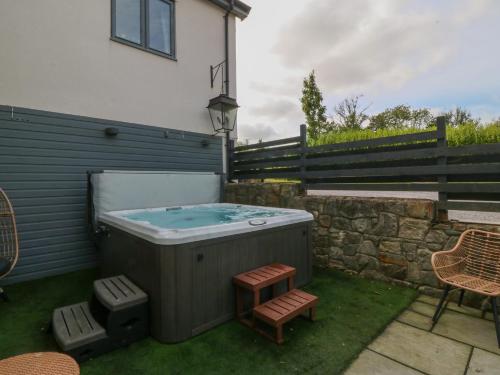 A szálláshely kívülről, Nant-yr-Rhedyn in Red Wharf Bay