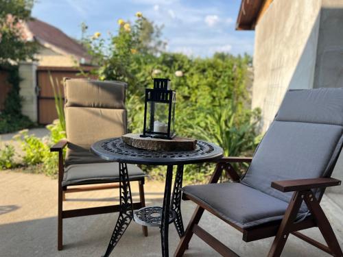 Balcony/terrace, Eva Pihenohaz Tiszafoldvar in Gyomaendrod