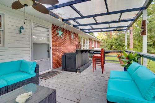 . Valdosta Home: Bar, BBQ, Fire Pit + More!
