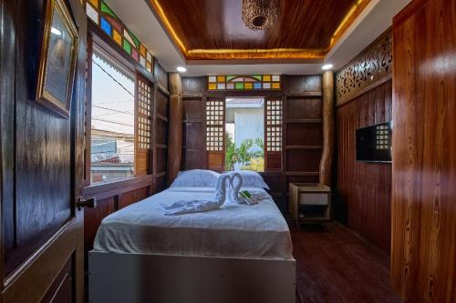 1 double bed