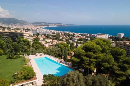 Nice Renting - ABBAYE - Luxury Penthouse Sea View Pool Tennis Parking, Ницца