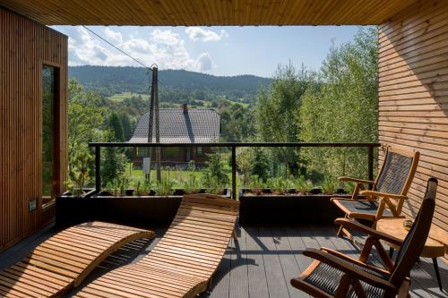 Skats, Brown Deer - z Sauną na Tarasie, Jacuzzi i Widokiem na Góry - by Deer Hills Luxury Apartments (Brown Deer - z Sauna na Tarasie, Jacuzzi i Widokiem na Gory - by Deer Hills Luxury Apartments) in Pewelka
