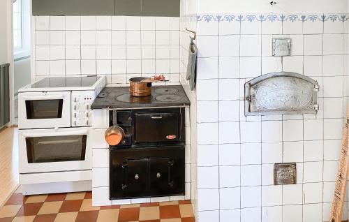 virtuve, 4 Bedroom Beautiful Home In Mönsterås (4 Bedroom Beautiful Home In Monsteras) in Timmernabben
