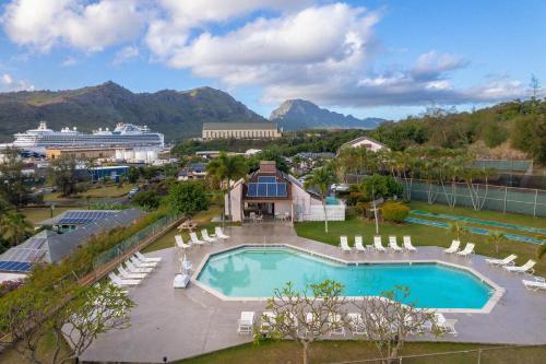 泳池, 班岩海港度假村 (Banyan Harbor Resort) in 利胡埃