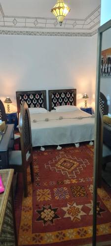 Jonquille Twin Room room in Riad Aubrac