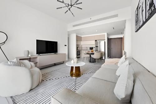 2BR Beachfront Apt with Stunning Dubai Marina View, Dubái (foto 10)