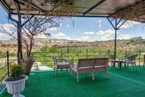 陽台/露台, Aşk-ı Nare Cave Hotel -  Swimming Pool & SPA in 內夫謝希爾