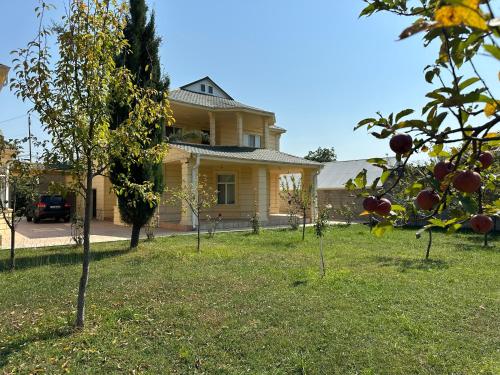 Spacious Yellow Villa with garden - up to 8 guests in กาบาลา