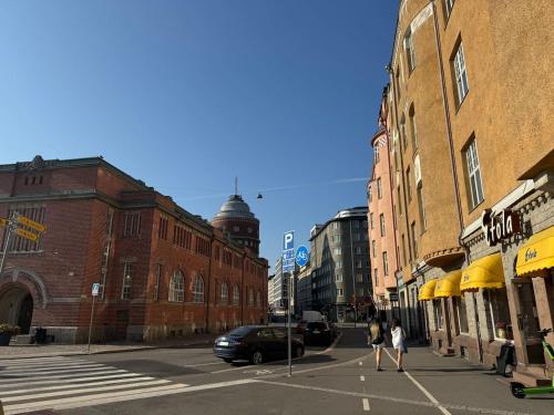 A környék, HAKANIEMI luxury apartment Helsinki center, 24h check in in Hakaniemi