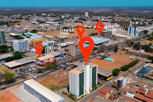 Viesnīcas āriene, Até 4hóspedes, Wi-fi500Mbps, Cozinha Comp,Elevador, Jr Catito (Ate 4hospedes, Wi-fi500Mbps, Cozinha Comp,Elevador, Jr Catito) in Saint Central