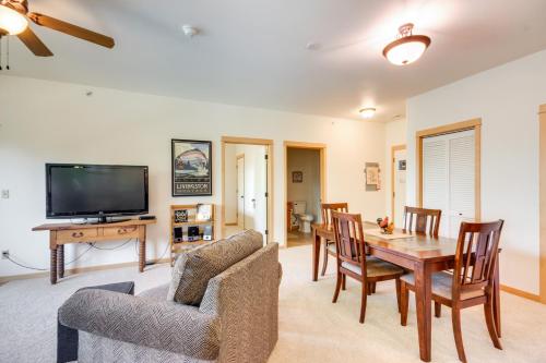 Cozy Livingston Condo with Balcony and Mtn View! in Livingston, USA