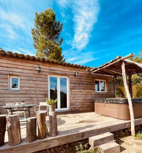 La cabane du Mas gnolia chambre d'hôte Saint-Jean-du-Gard