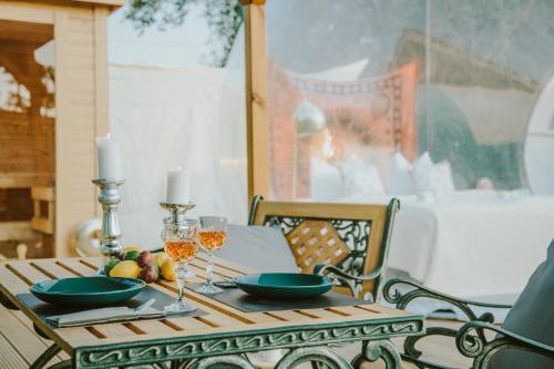 Bubble Tent & Private Wellness Schloss Krugsdorf in Krugsdorf