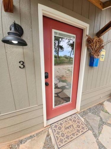 Camp Whimsy Wood Lake Cottage in Guthrie, USA
