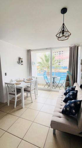 Departamento Hermoso Refugio Del Mar A Pasos De La Playa & Casino Enjoy