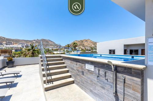1BR with King Bed - Rooftop Pool - Near Downtown in Cabo San Lucas, Mexico