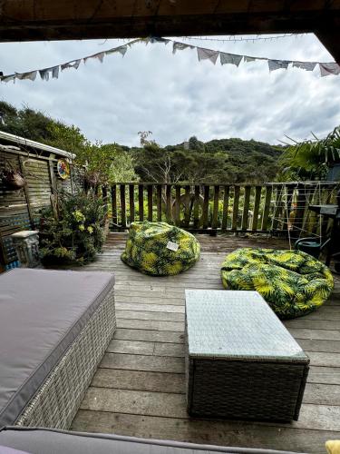 balkong/terrass, Waiheke Island Guesthouse in Waiheke Island