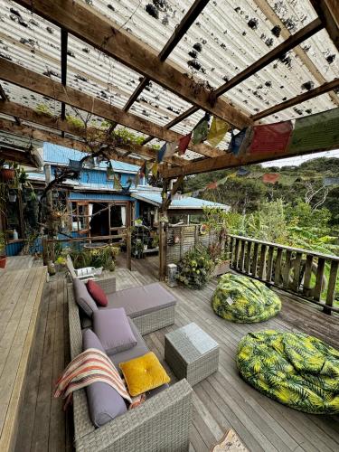 balkong/terrass, Waiheke Island Guesthouse in Waiheke Island