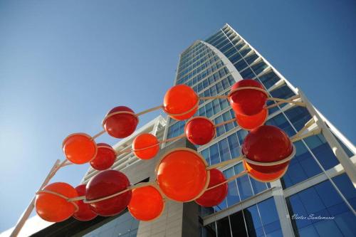 Jardín privado para familias y trabajo