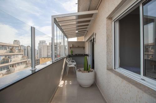 100 m² bem espaçoso com terraço, garagem e ar, São Paulo (fotografie 8)
