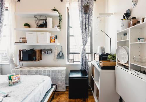 Cat Room by Delicate Stays LIVING ROOM CONVERSION SHARED SPACE ROOM ONLY CAT FRIENDLY ONLY 25 min to time square in Jackson Heights, USA