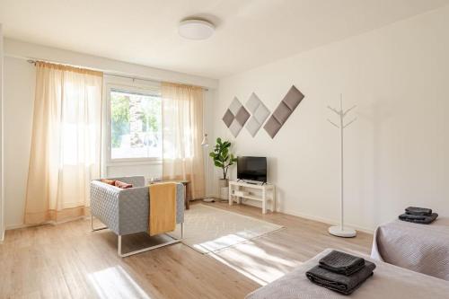 Uudistettu studio kahdelle omalla parkkipaikalla 1