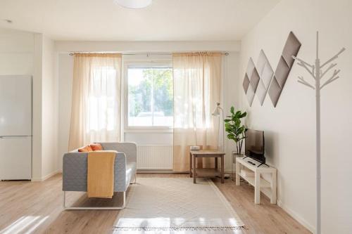 Uudistettu studio kahdelle omalla parkkipaikalla 3