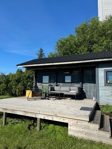 Erkély/terasz, Liu - Private paradise on Earth in Tostamaa Vald (Parnu megye)