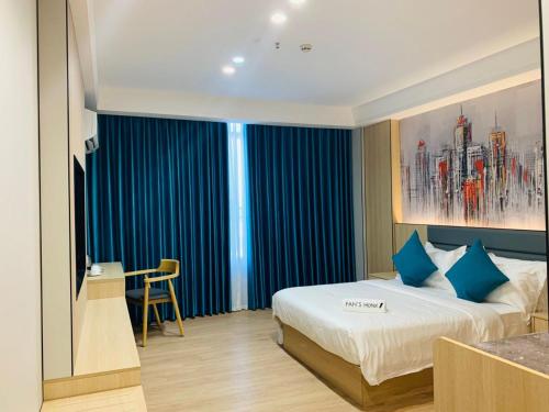 1 double bed